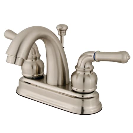 4 Centerset Bathroom Faucet, Brushed Nickel